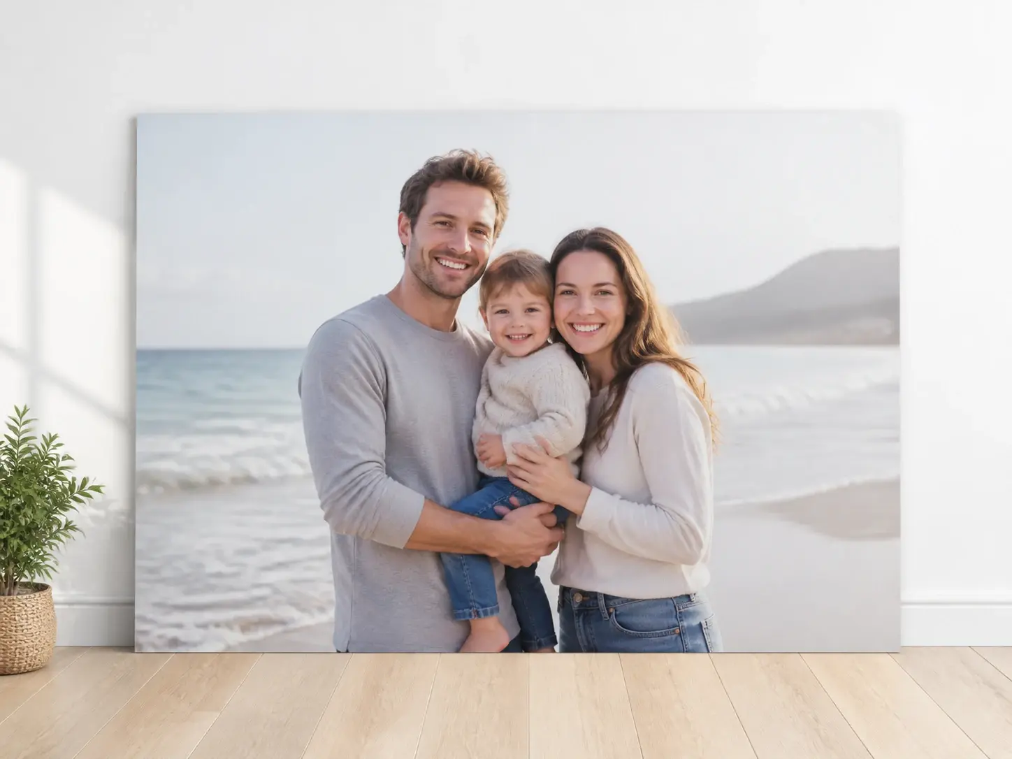 A once small thumbnail photo placed onto a large banner layout by a creator