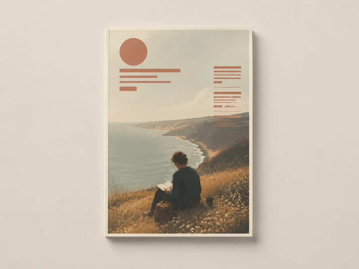 Indie newsletter cover with issue title and cover lines rendered as text over an illustrated scene