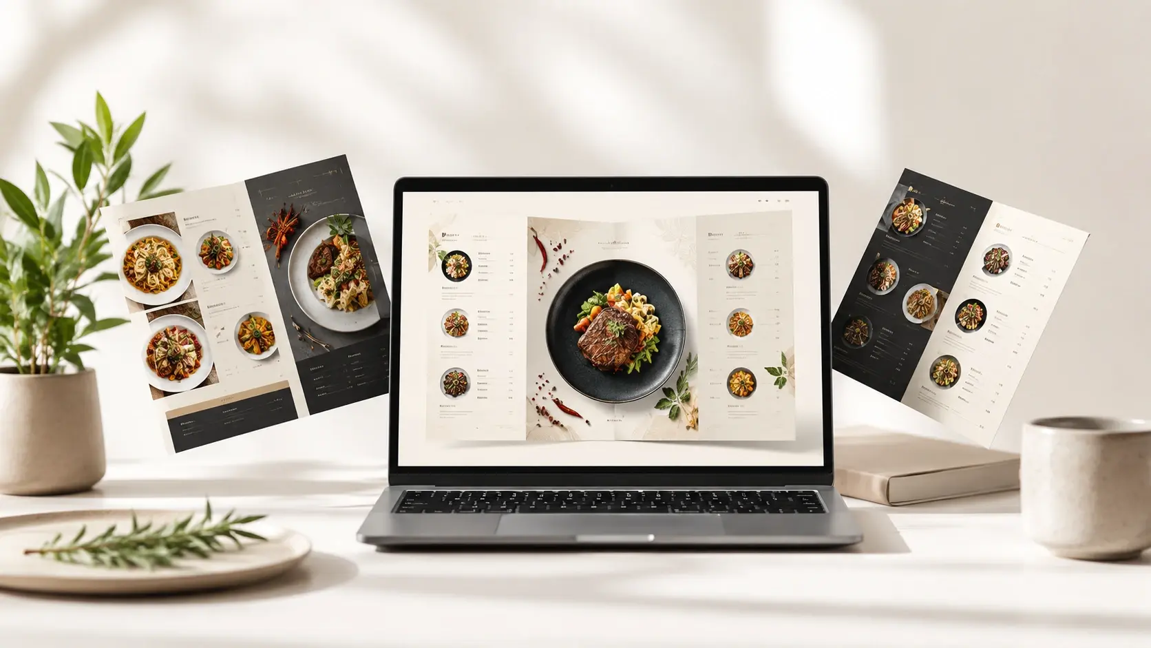 Start Your Menu Maker Design Today result preview inspired by Describe the menu you want and download a print ready design you can use across your restaurant.