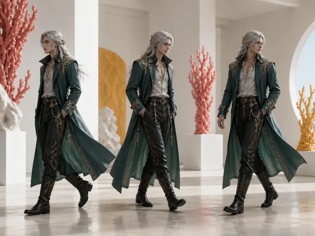 Character image staying recognizable through a generated movement preview