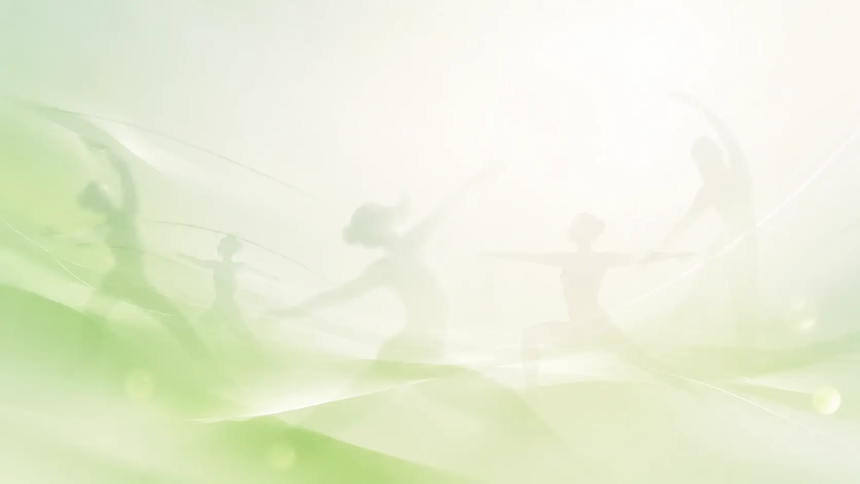 Soft green gradient background for Motion Sync call to action
