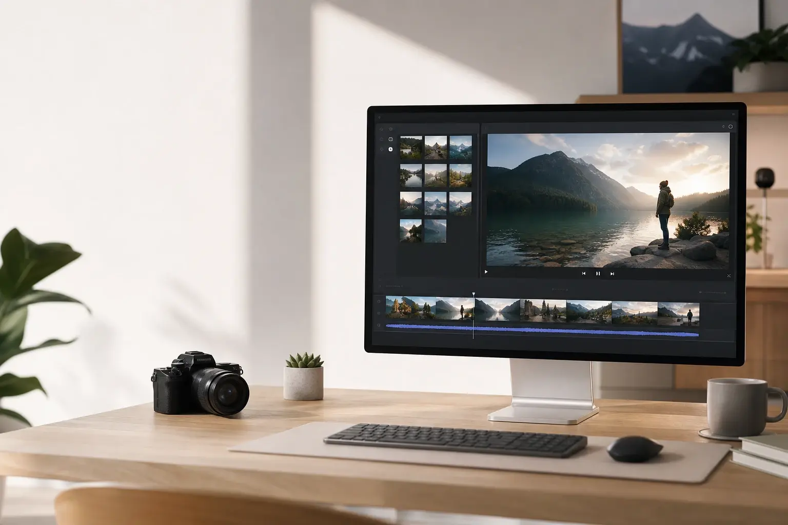 Build Your Picture Movie From Photos. background