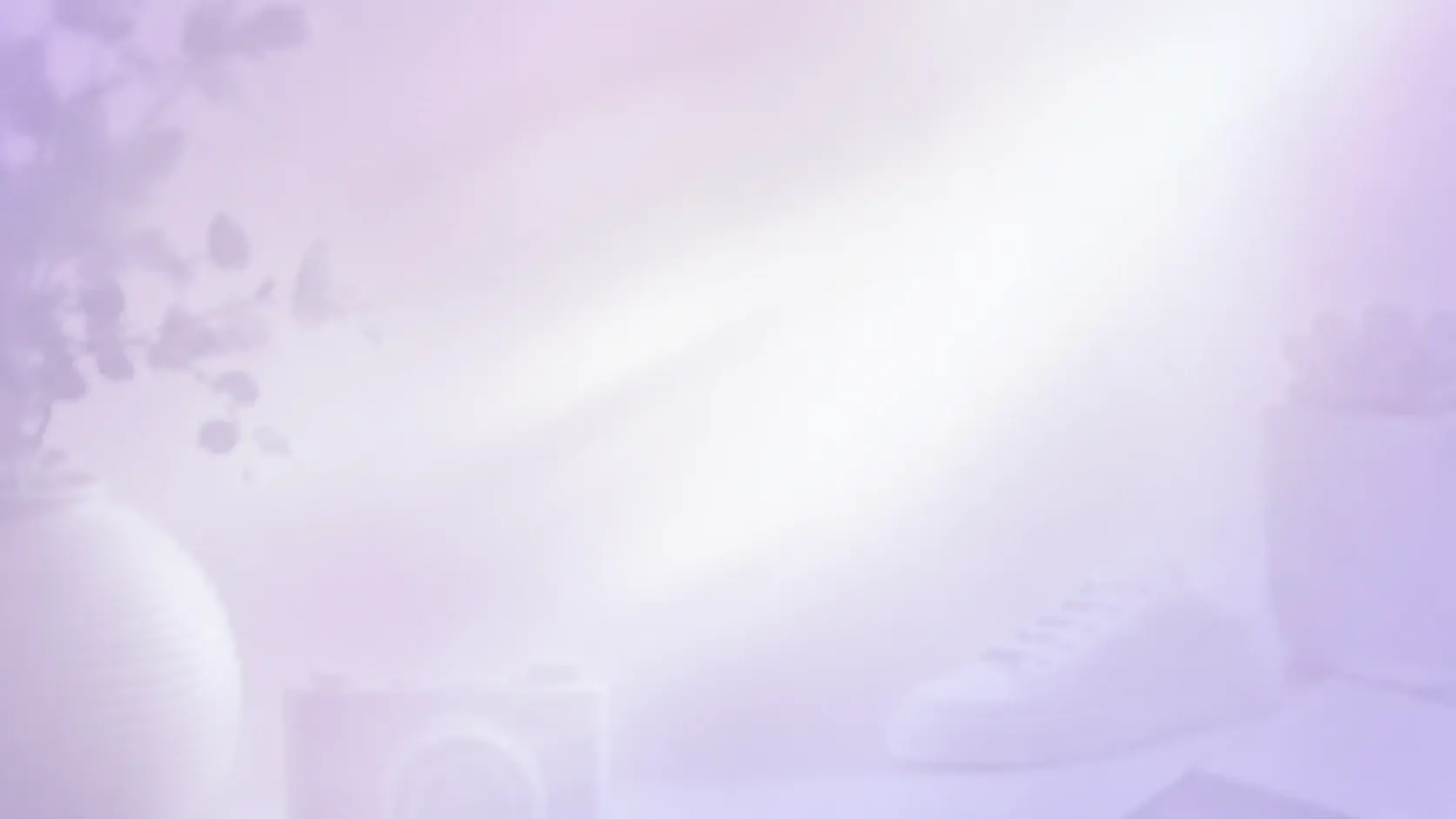 Soft lavender gradient background for Background Remover call to action