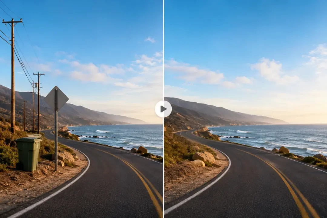 remove unwanted object from photo using remove object from photo in a practical workflow