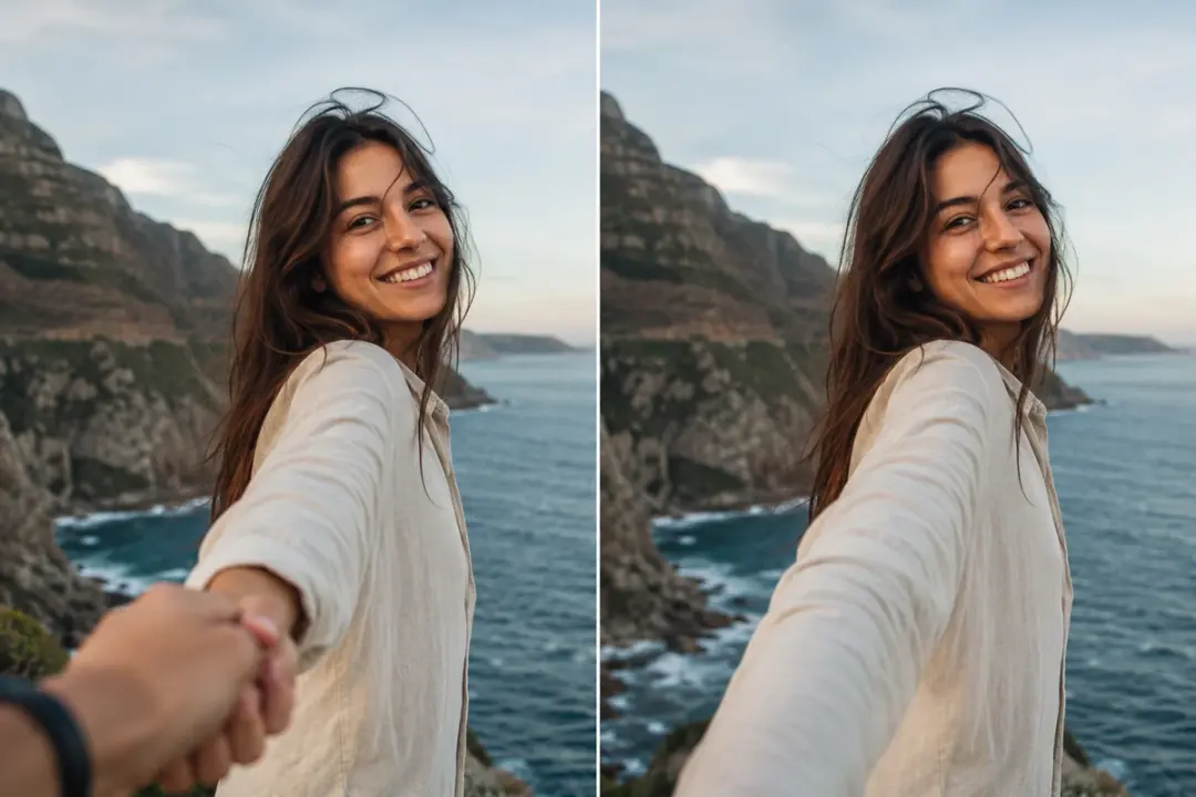 remove hand from photo using remove object from photo in a practical workflow