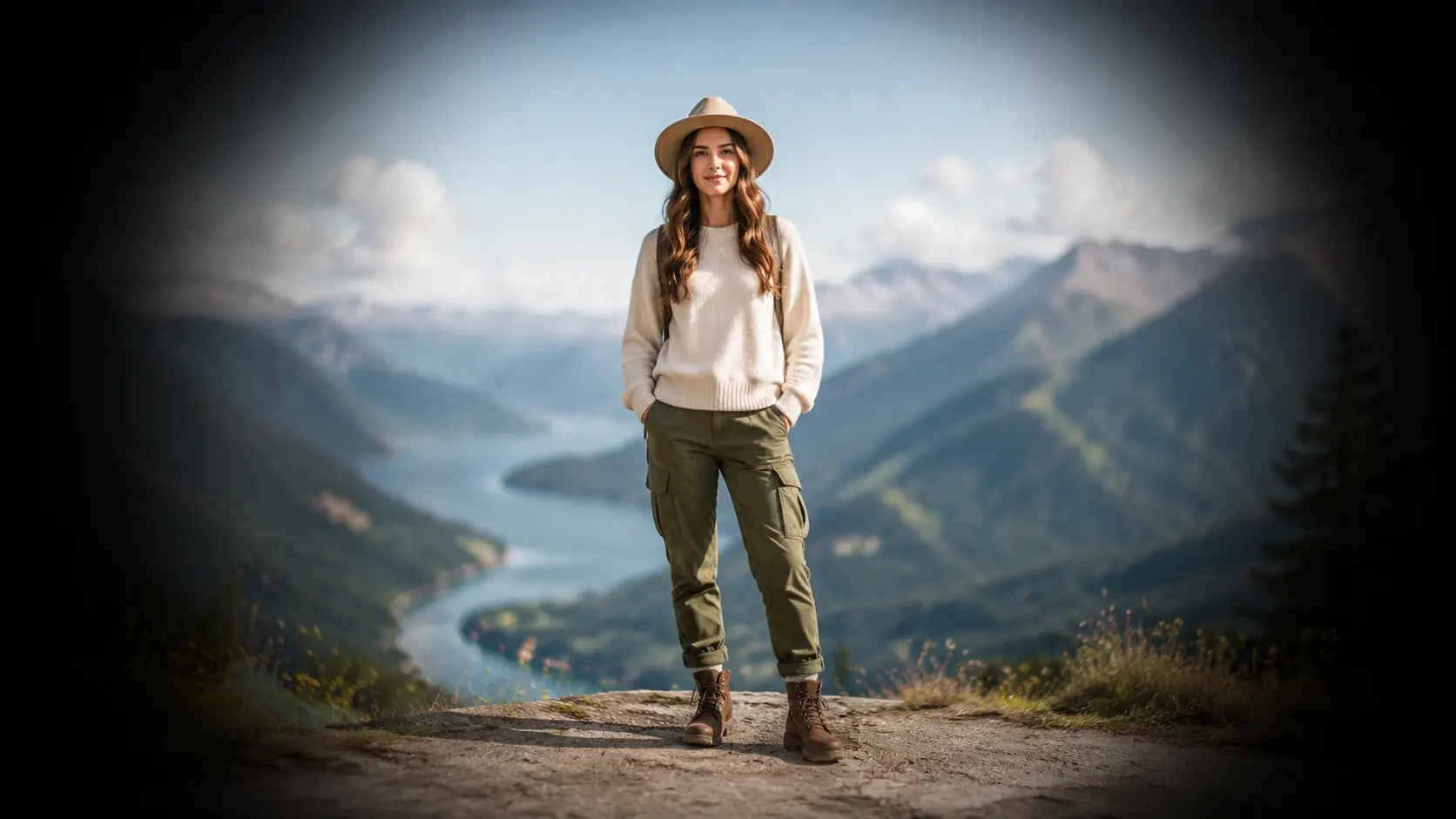 Bring Cinematic Depth to Your Photos result preview inspired by Upload a shot or start from a prompt, and let VideoAI shape a vignette effect that centers every frame.