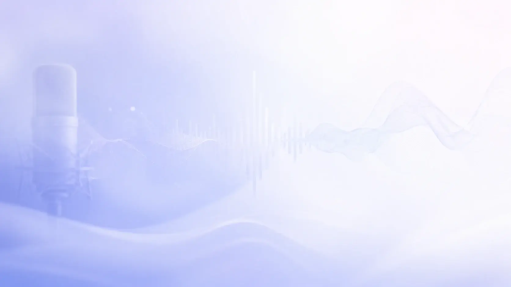 Soft indigo gradient background for Voice Changer call to action
