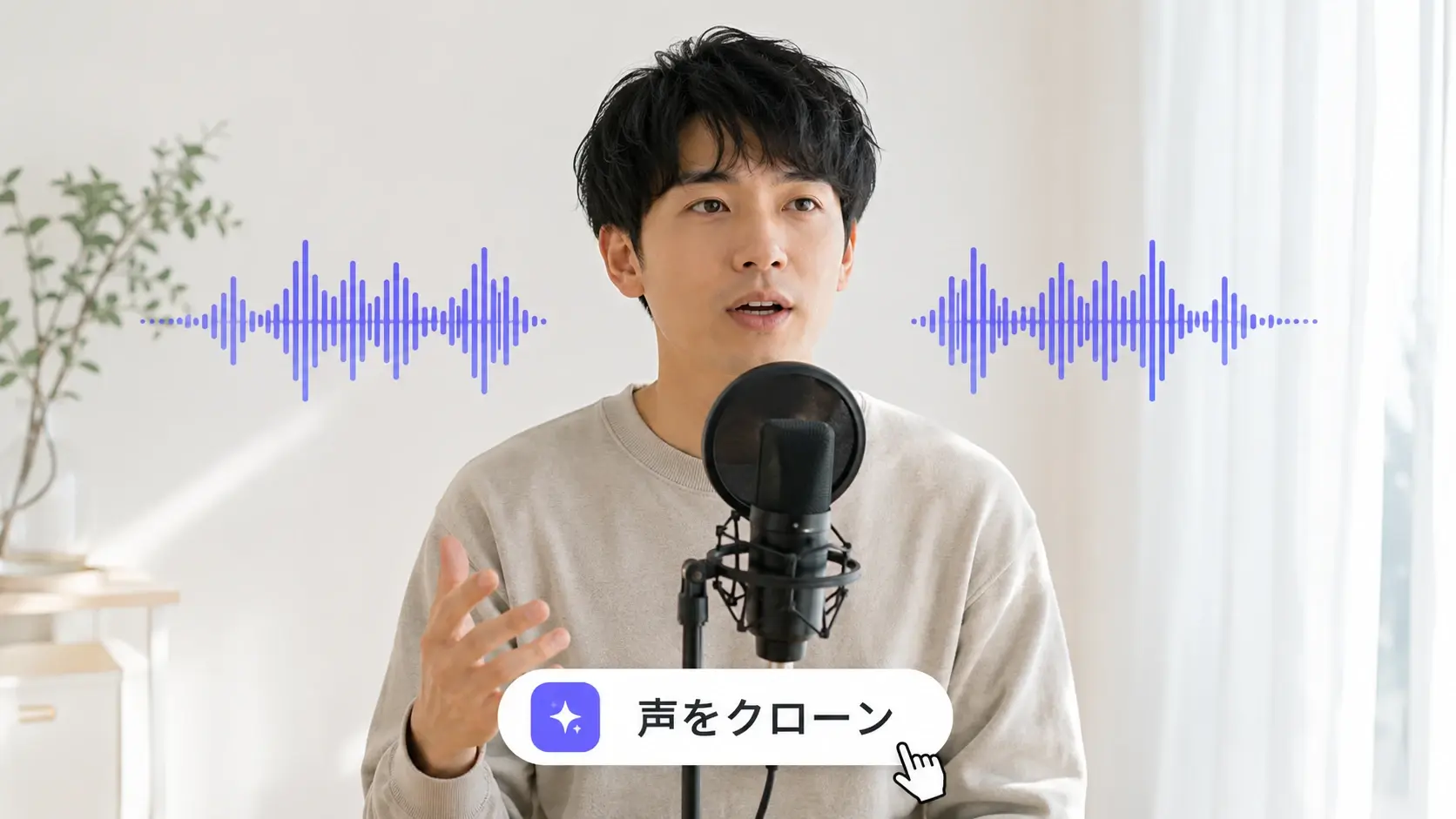 登録した声でそのまま読み上げるボイスクローンの仕上がり