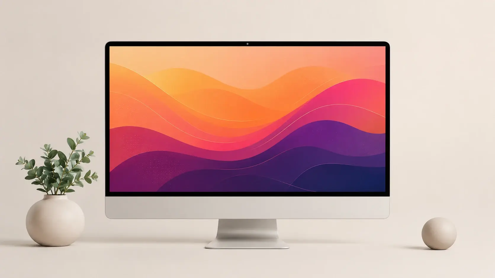 YouTube banner artwork with a channel name in clean readable type over a bold gradient background