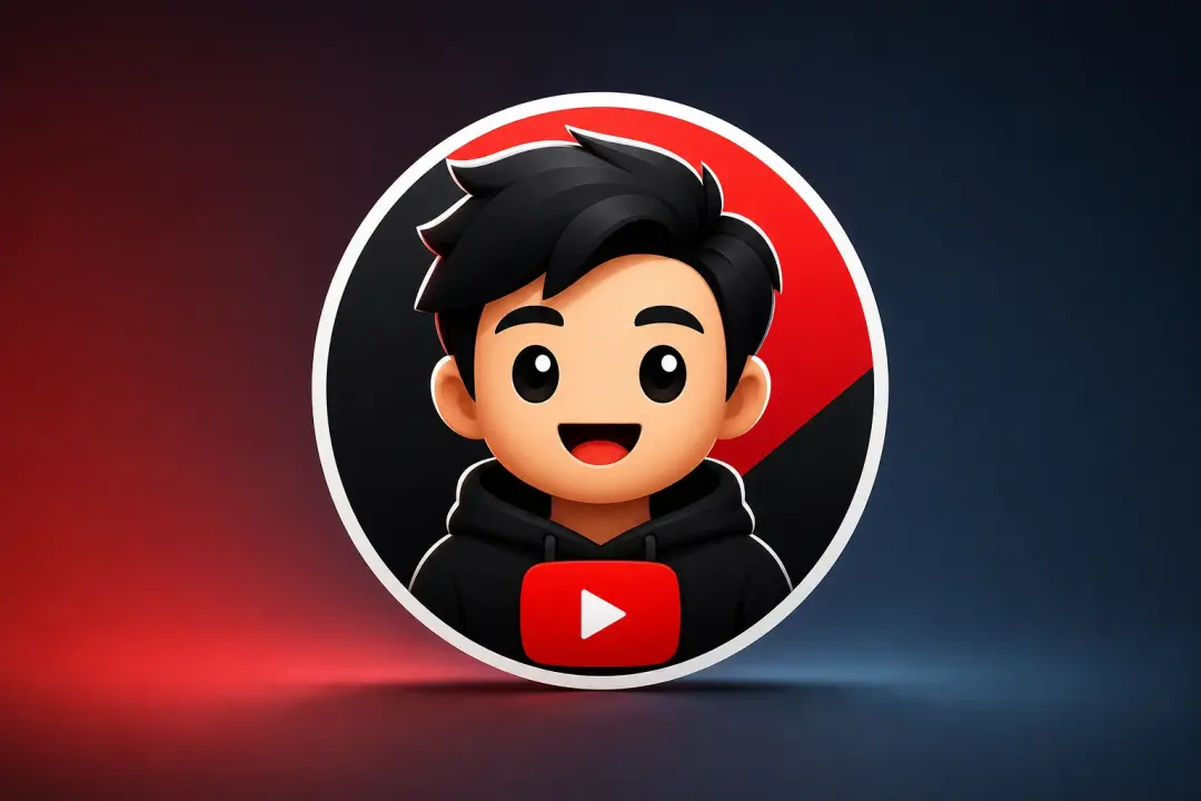 New channel launch screen with a youtube profile picture and matching banner crop