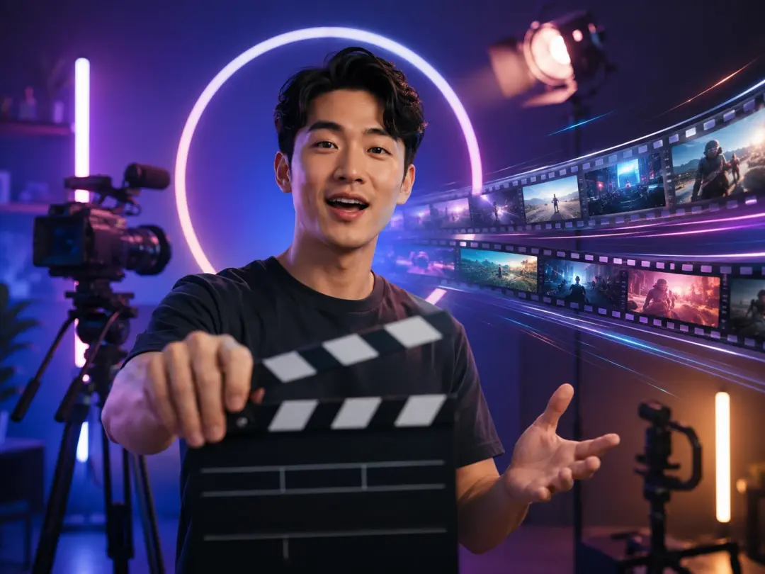 Channel owner cutting silence and adding an intro to a weekly YouTube upload